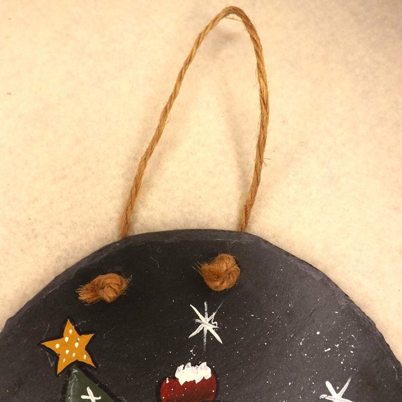 Penguin Slate Wall Hanging - Picture 3 of 6